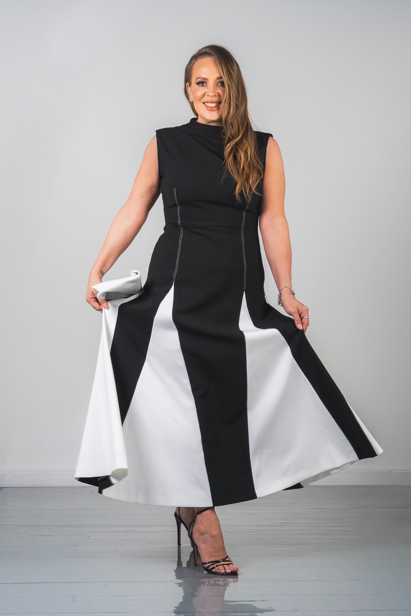 Karen Millen - Tailored Colour Block Dress