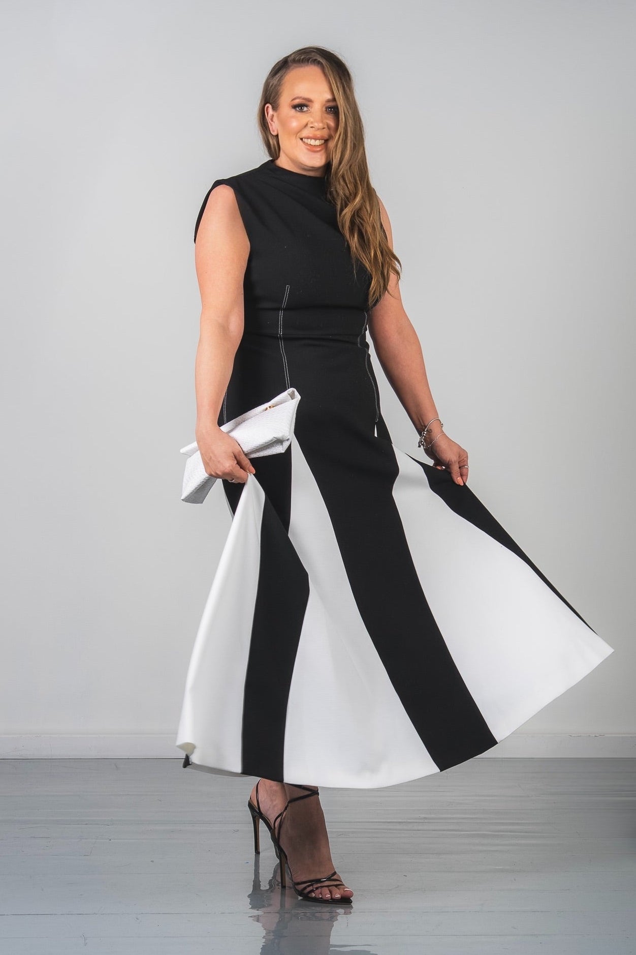 Karen Millen - Tailored Colour Block Dress