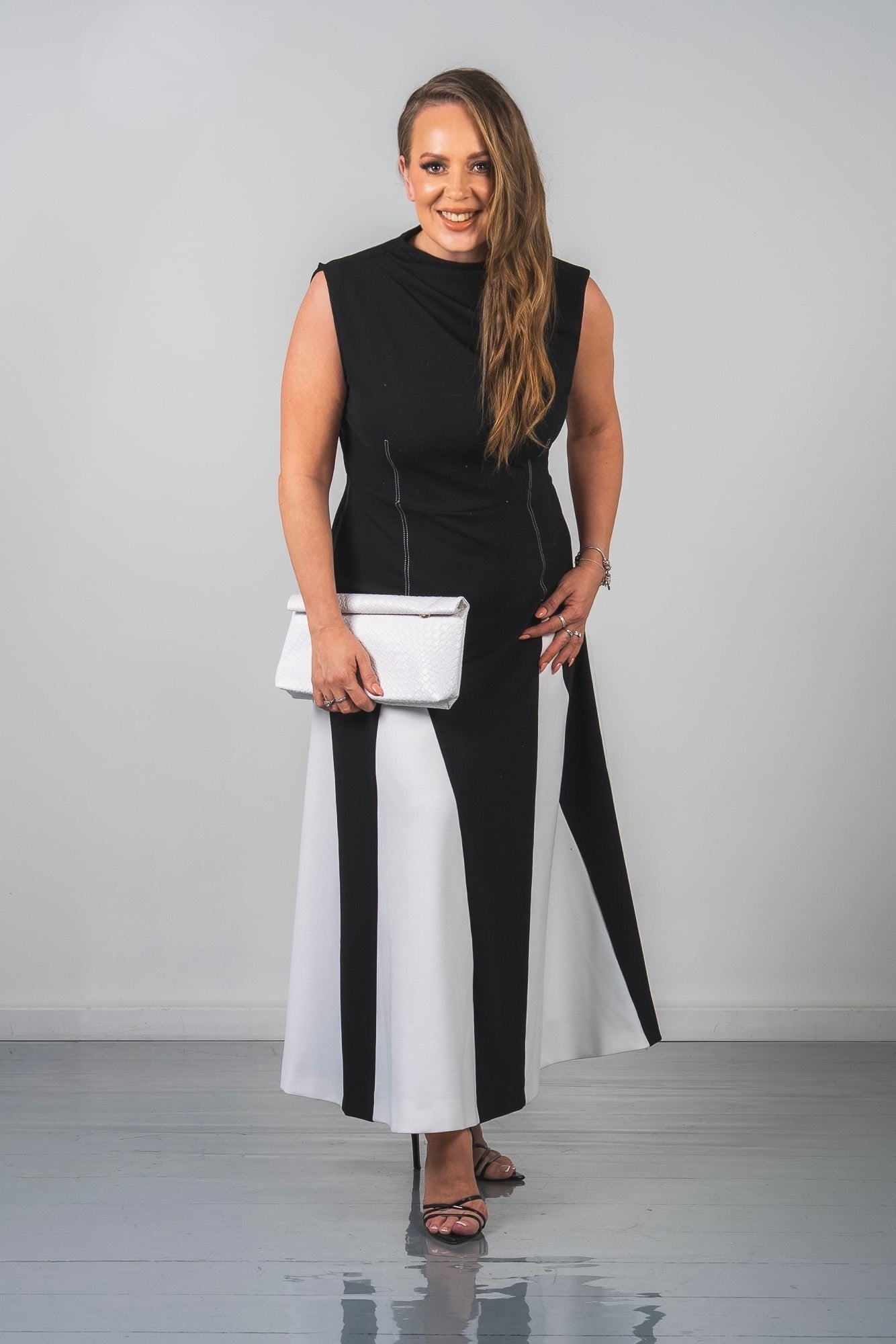 Karen Millen - Tailored Colour Block Dress