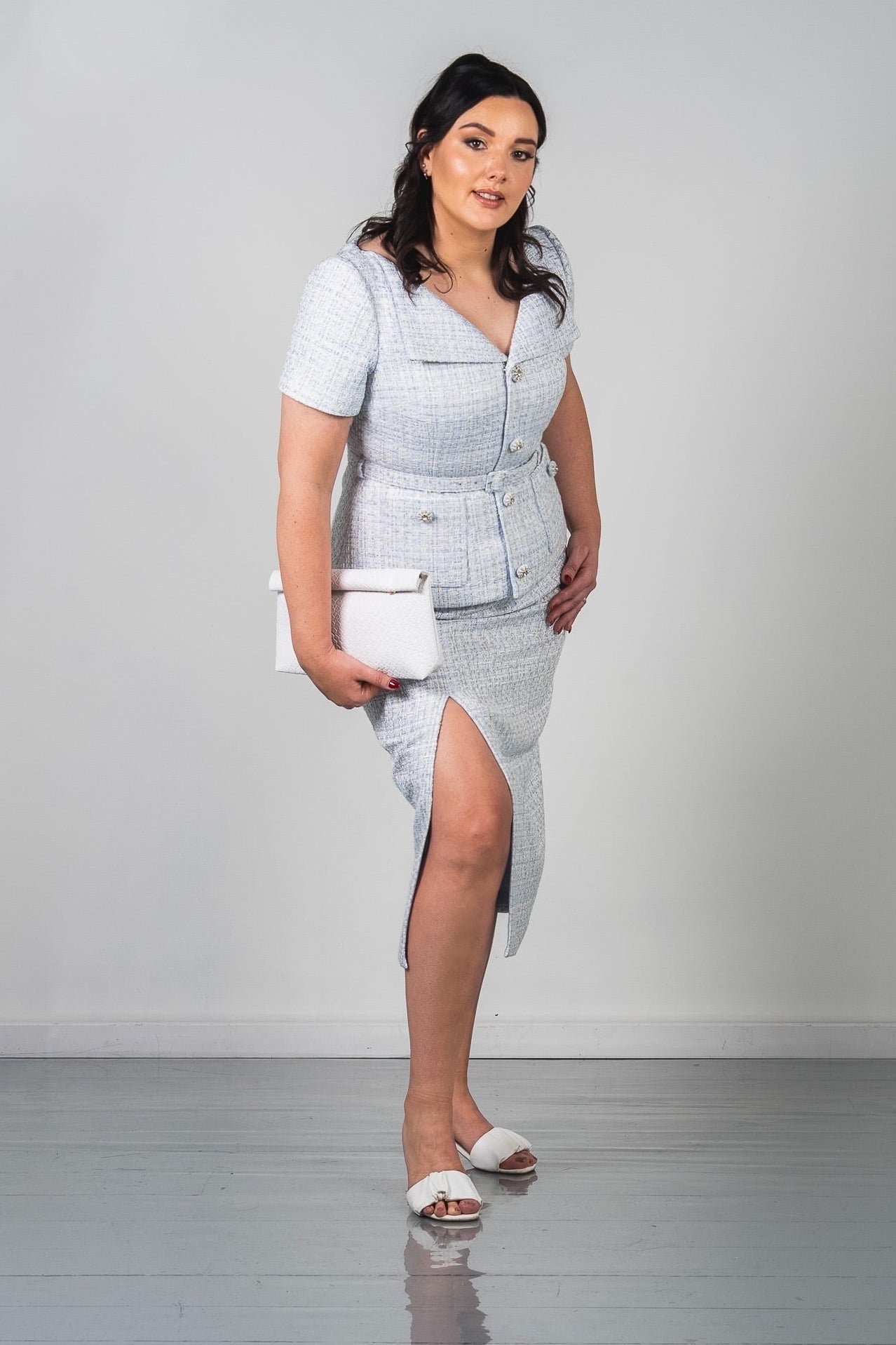 Self Portrait - Boucle Tweed Dress